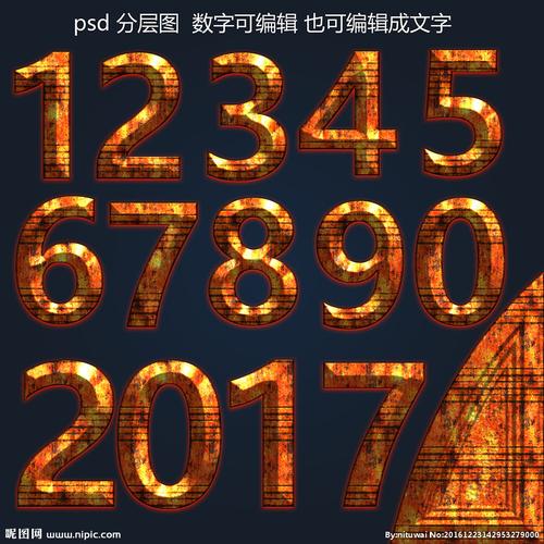 金屬生銹的數字藝術 設計圖與廣告中的粗獷美學